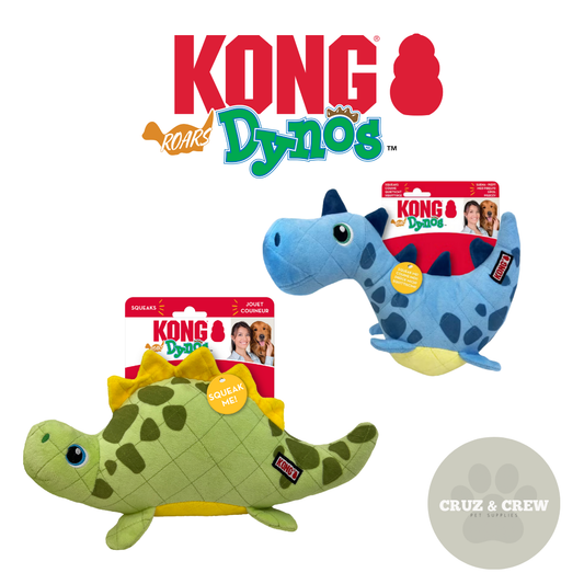 KONG Dynos Roars Dog Toy