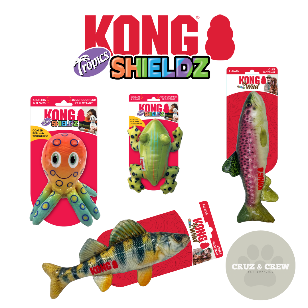 KONG Shieldz - Coated Dog Toy for Durability, Perfect for Long-Lasting Play