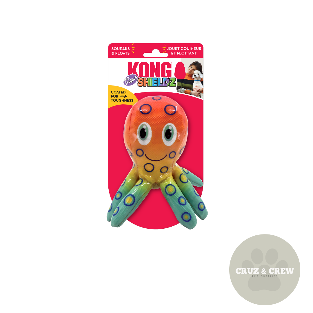 KONG Shieldz - Coated Dog Toy for Durability, Perfect for Long-Lasting Play