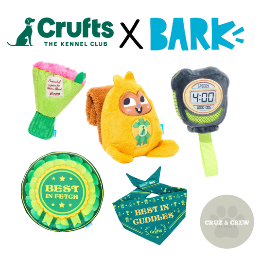 Crufts X Bark Dog Toys