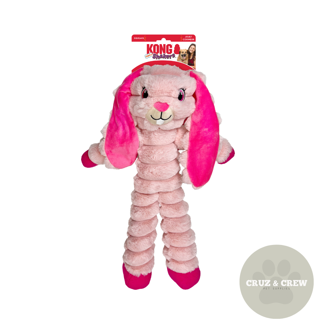 KONG Shakers Crumples XL - Elephant or Rabbit Dog Toy
