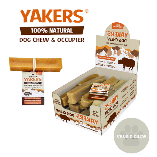 YAKERS & Yak Chews for Dogs, Promotes Healthy Teeth and Gums