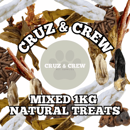 Natural Dog Treat Box – Variety Selection | Multiple Sizes & Options Available